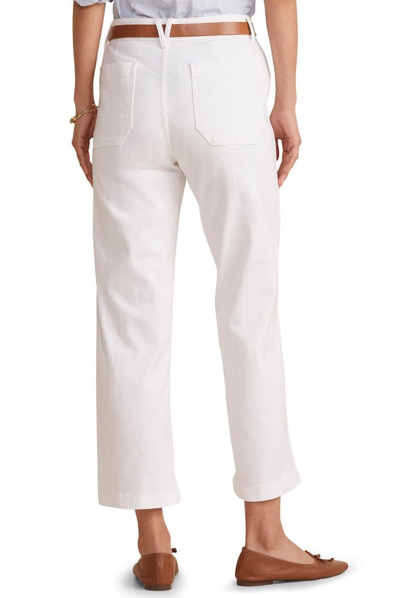Mariner Crop Wide Leg Jeans, Alternate, color, WHITE CAP