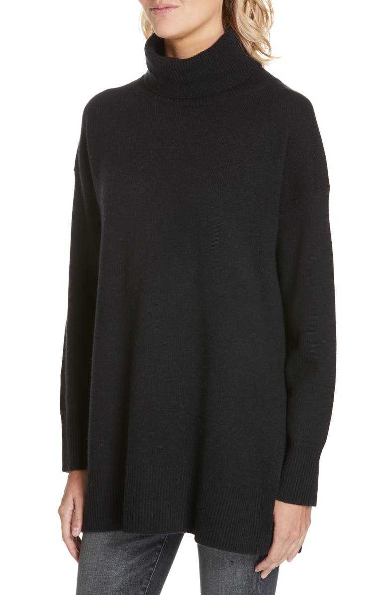 Nordstrom Signature Cashmere Turtleneck Pullover, Alternate, color,