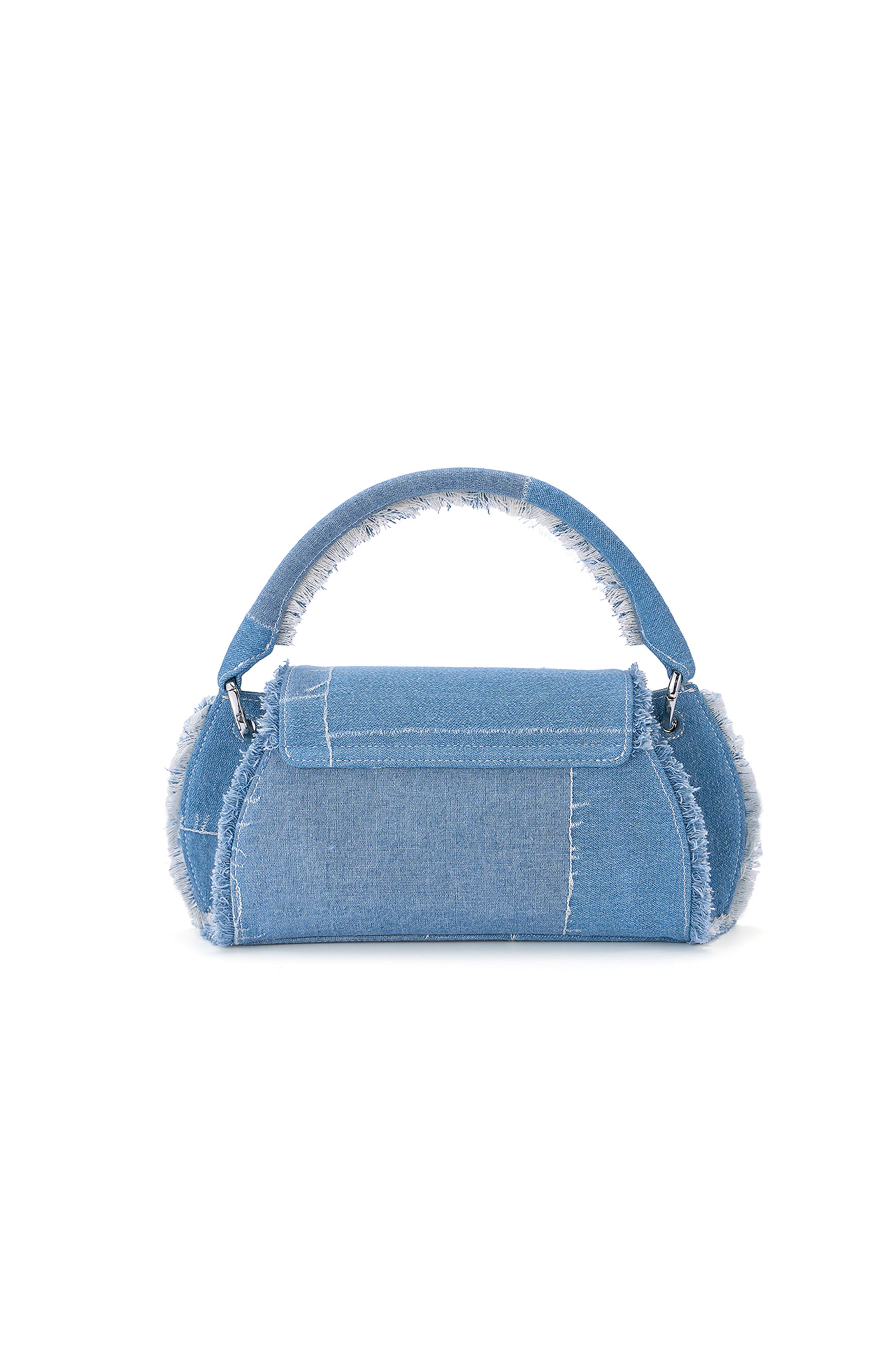 NOIRGAZE Scallop in Denim Bag, Alternate, color, Denim