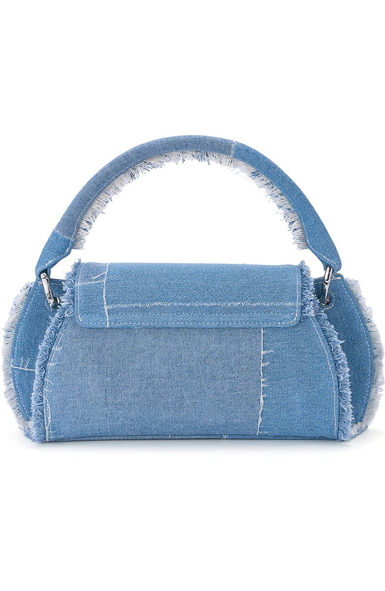 NOIRGAZE Scallop in Denim Bag, Alternate, color, Denim