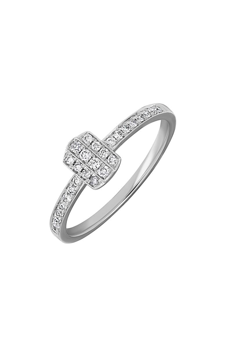 Bony Levy Diamond Ring, Main, color, 18K White Gold
