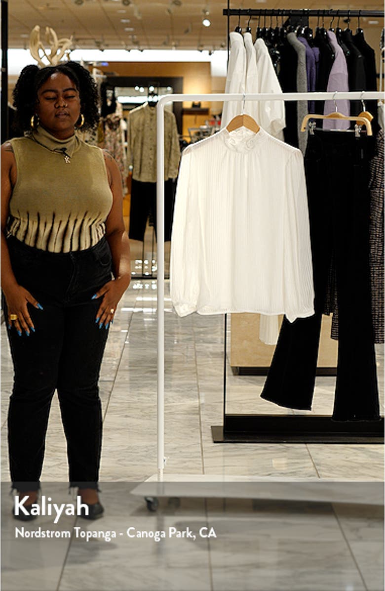 Satin Stripe Blouse, sales video thumbnail