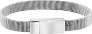 GEOFFREY BEENE Men's Stainless Steel Mesh Chain Bracelet