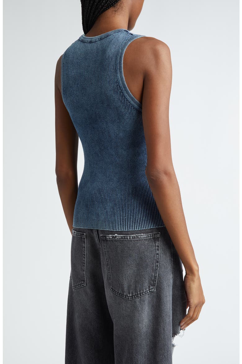 M-Anchor Cotton Rib Tank, Alternate, color, BLUE