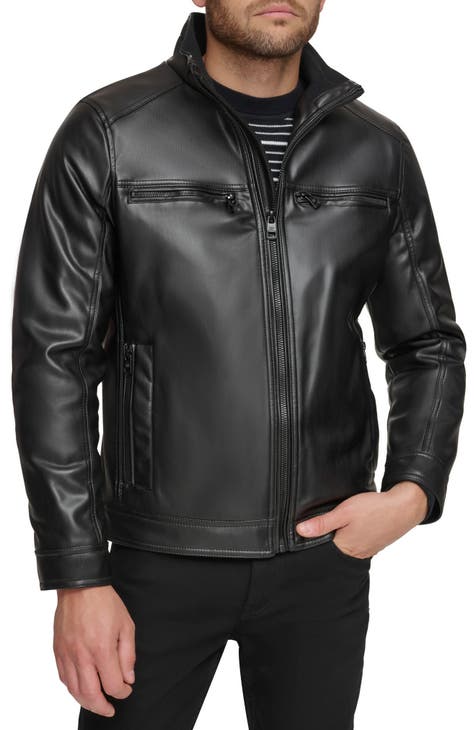 Leather jacket nordstrom rack best sale