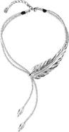UNODE50 Feather Drop Necklace