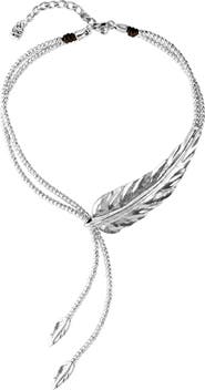 UNODE50 Feather Drop Necklace
