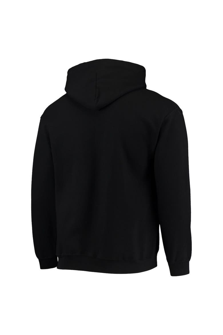 Men's Black Saskatchewan Rush Solid Pullover Hoodie, Alternate, color, Black