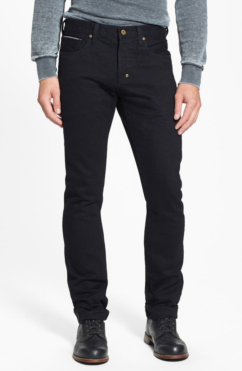 PRPS 'Demon' Slim Straight Leg Selvedge Jeans, Main, color,