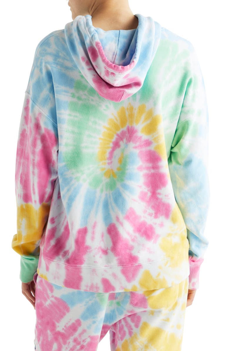 Lucky Brand Tie Dye Hoodie, Alternate, color, 