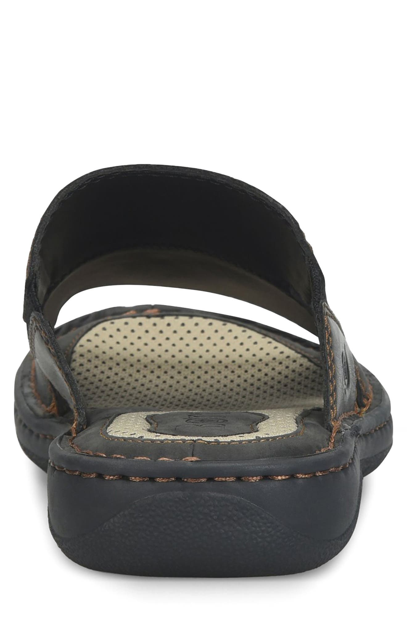 Børn Moyer Slide Sandal, Alternate, color, Black F/ G