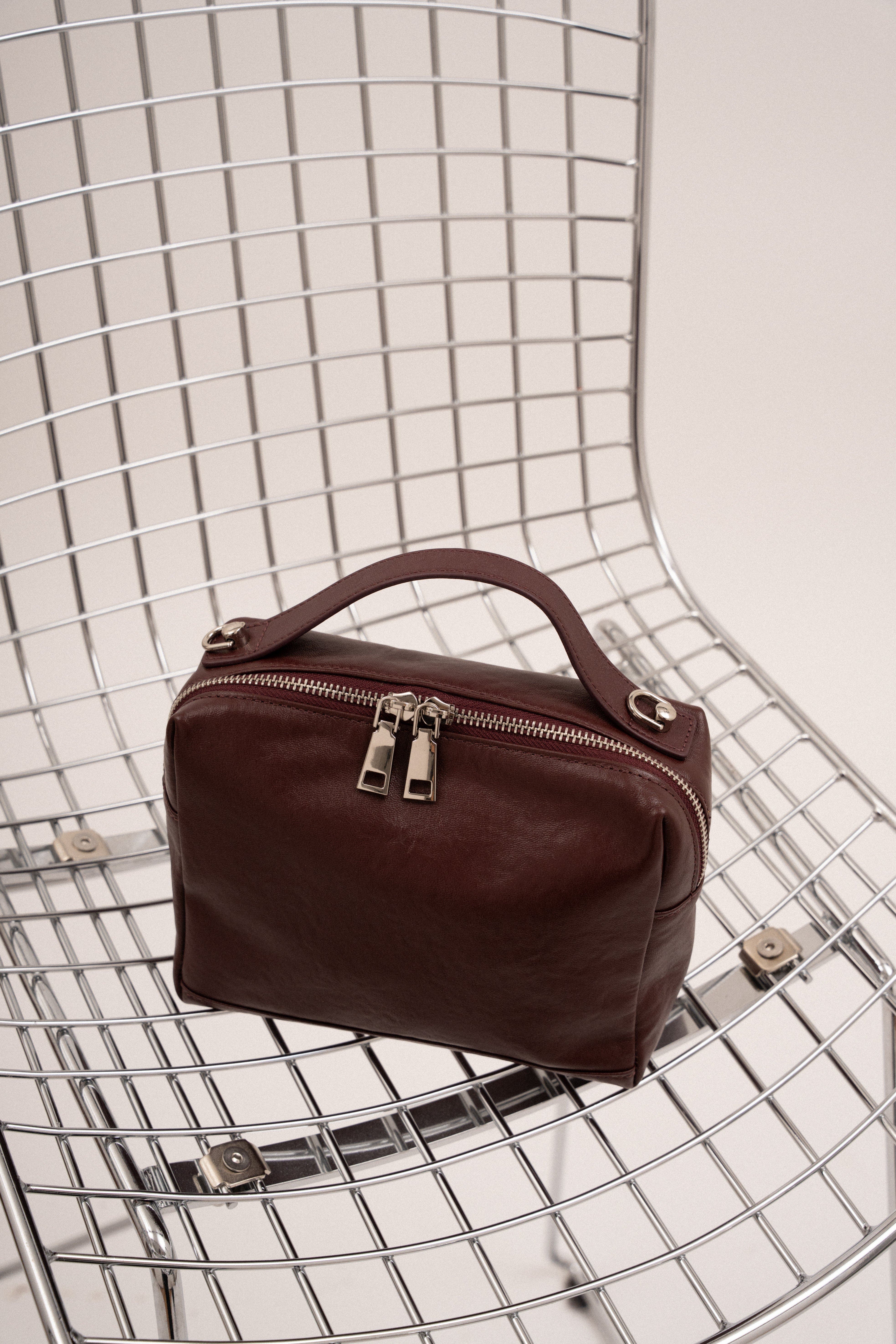 Envoy Handbag, Alternate, color, Burgundy