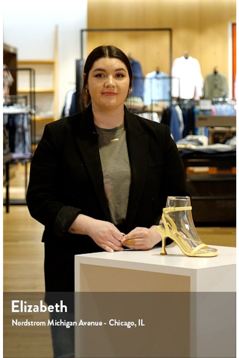 Renata Chain Ankle Strap Sandal video
