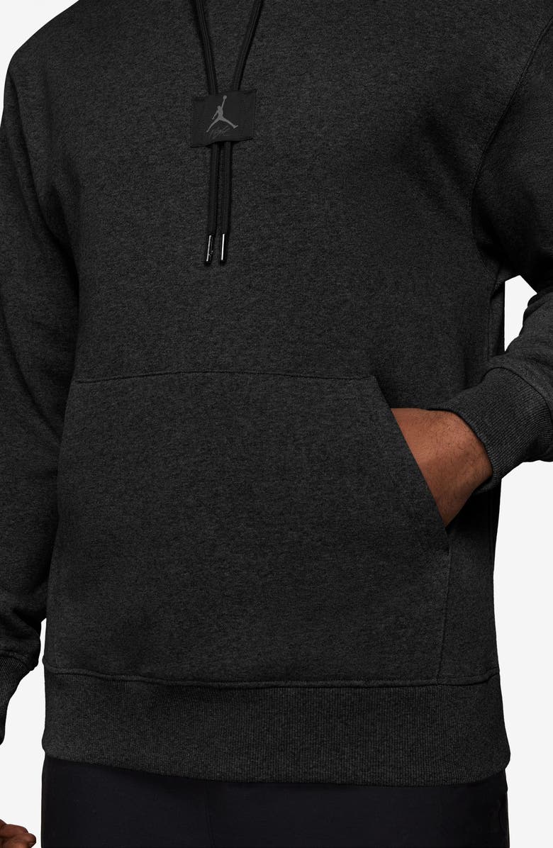 Nike Flight Fleece Pullover Hoodie, Alternate, color, Black