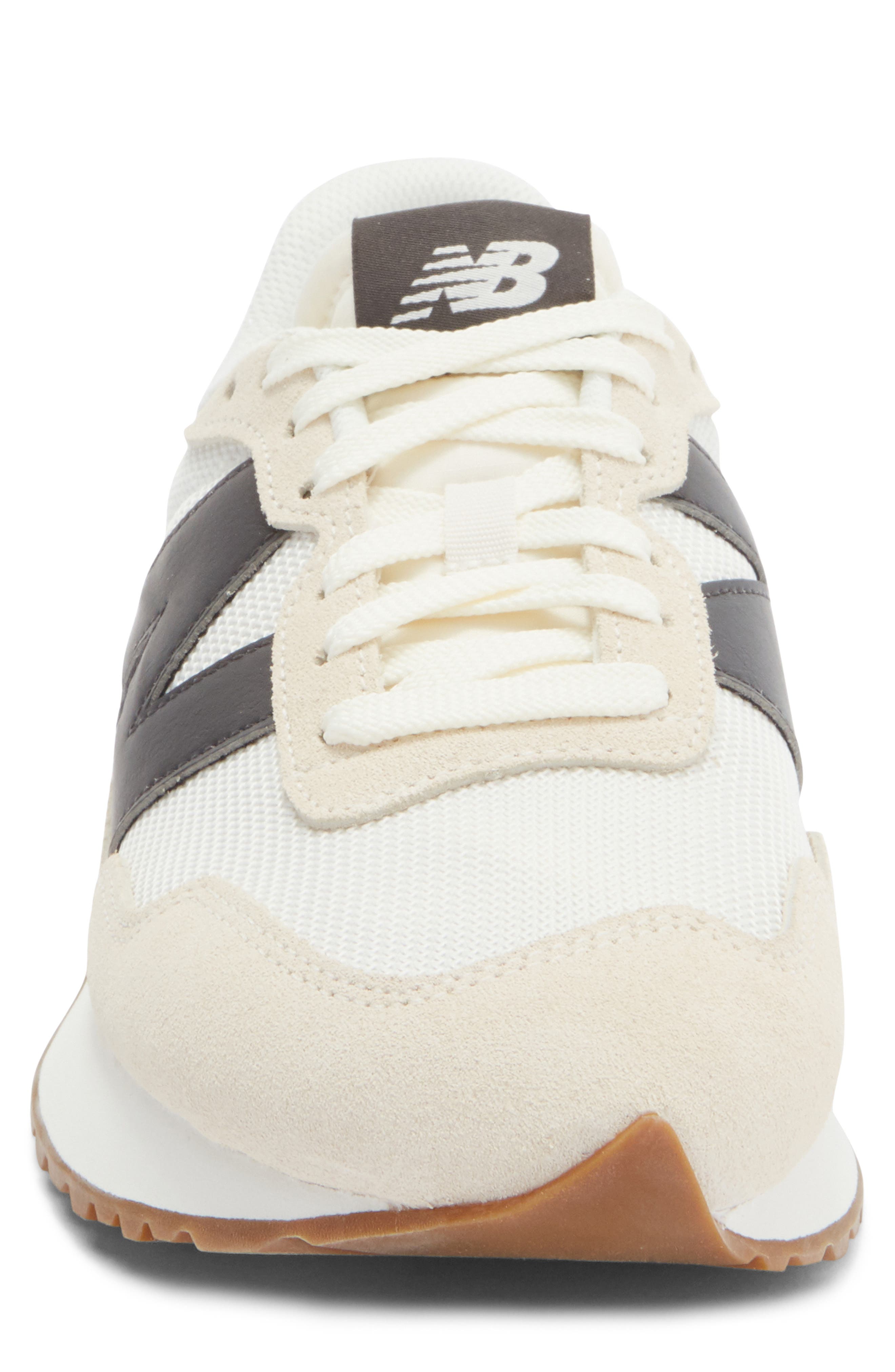New Balance 237 Sneaker, Alternate, color, Sea Salt/ Black Cement