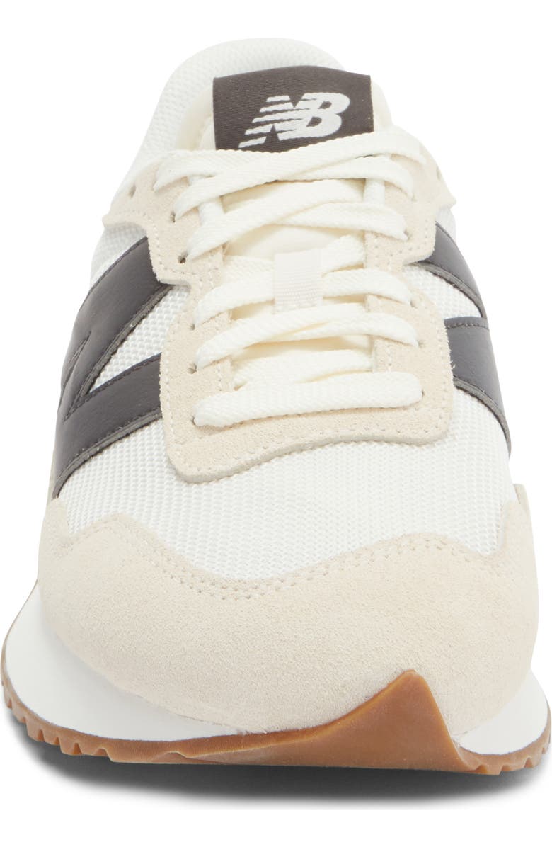 New Balance 237 Sneaker, Alternate, color, Sea Salt/ Black Cement