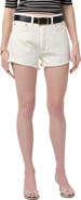 Citizens of Humanity Marlow High Waist Raw Hem Cutoff Denim Shorts