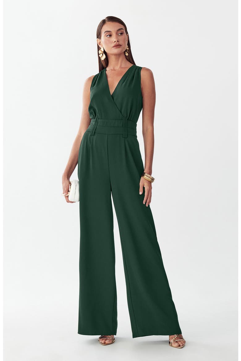 Glade Jumpsuit, Alternate, color, Emerald