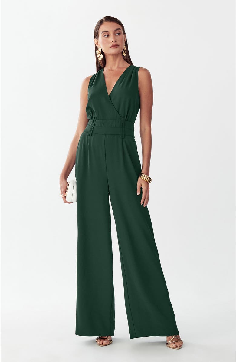 BWLDR Glade Jumpsuit, Alternate, color, Emerald