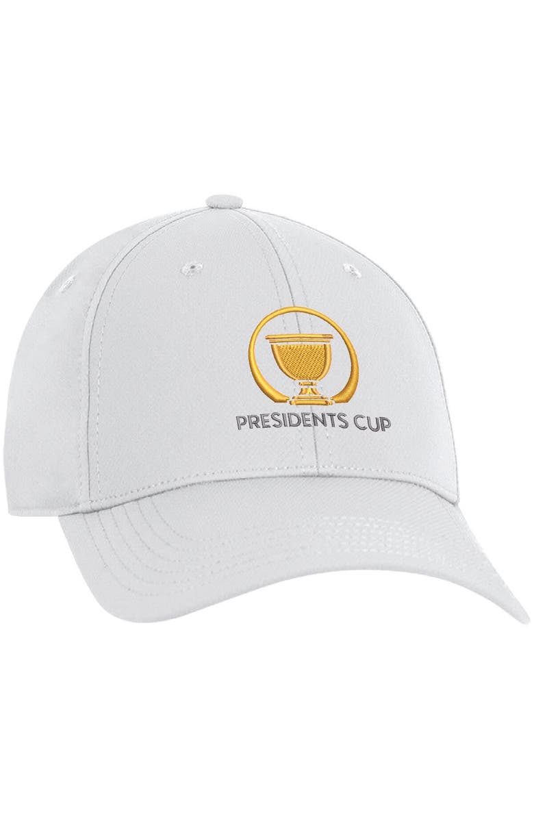 AHEAD Unisex Ahead  White 2024 Presidents Cup  Stratus Adjustable Hat, Alternate, color, 