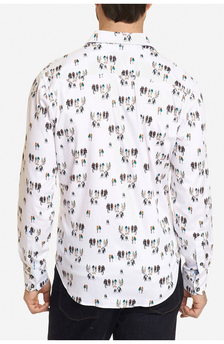 Robert Graham Gallery Nights Long Sleeve Shirt, Alternate, color,