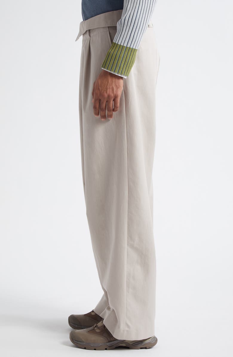 KIKO KOSTADINOV Navin Foldover Waist Trousers, Alternate, color, 