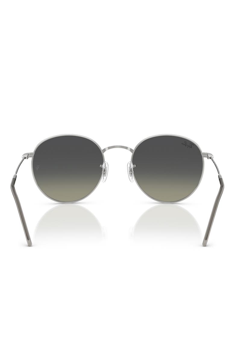 Ray-Ban 55mm Gradient Phantos Sunglasses, Alternate, color, Silver / Grey Gradient
