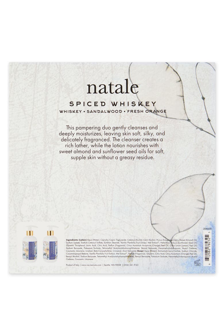 Natale Hand Soap & Lotion Gift Set, Main, color, BLUE