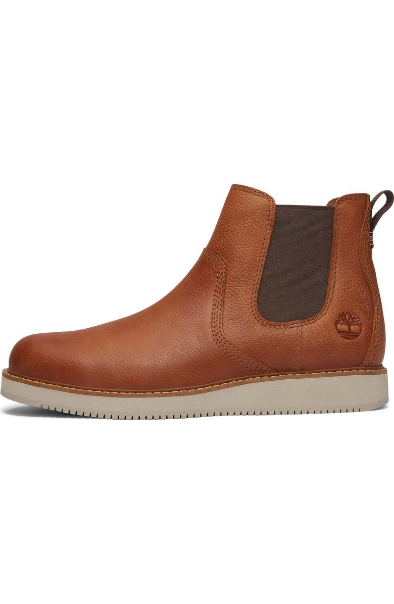 Timberland Redwood Edge Essential Water Repellent Chelsea Boot, Alternate, color, Medium Brown Full Grain