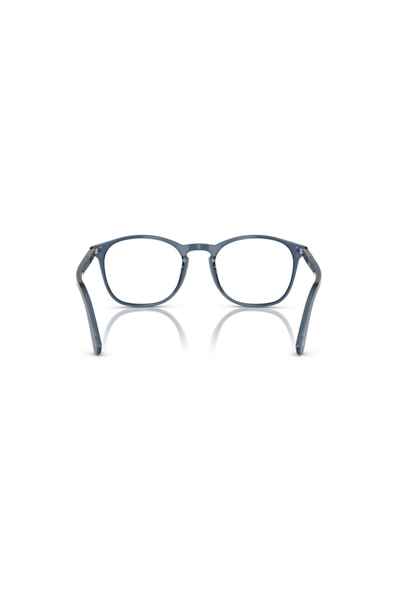 50mm Square optical glasses, Alternate, color, Blue