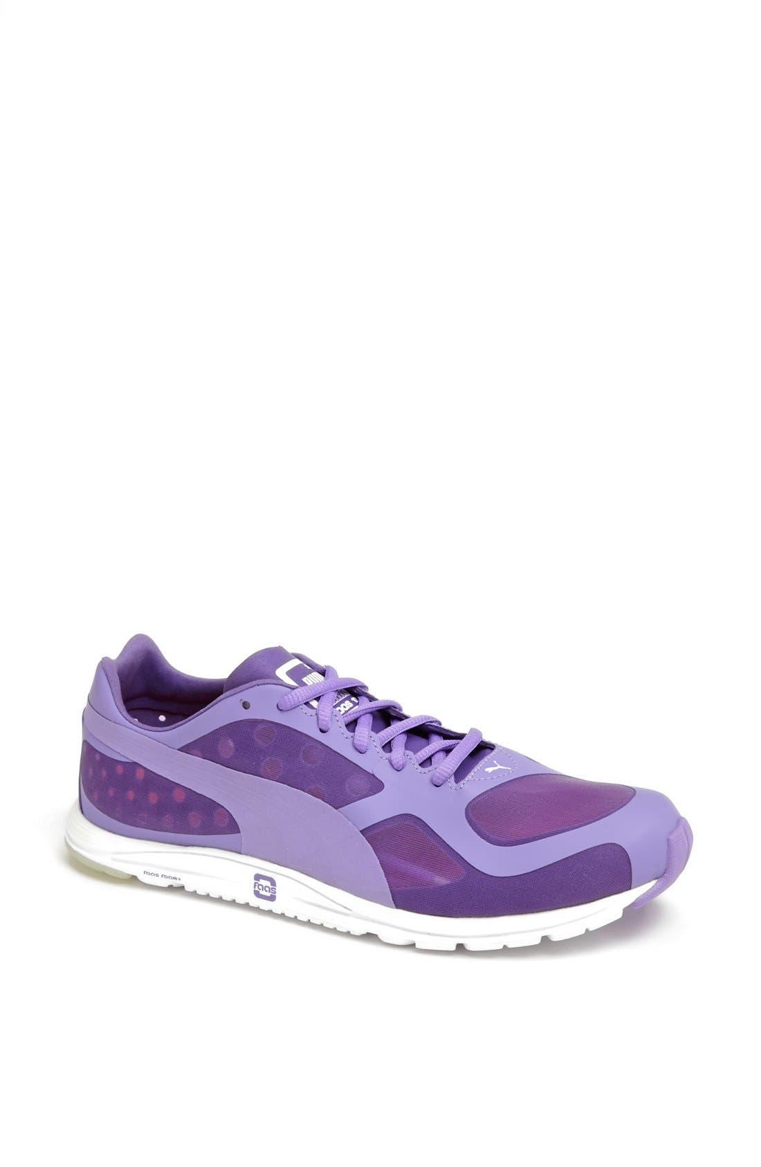 'FAAS 100 R' Running Shoe, Main, color, FLUO VIOLET