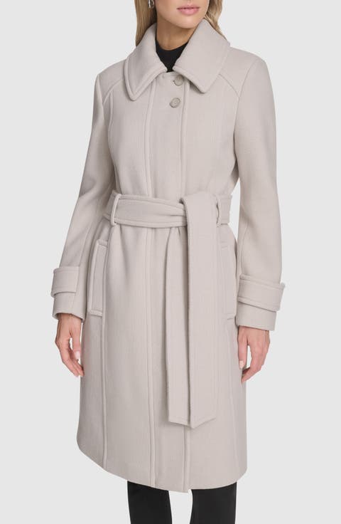Women's White Wool & Wool-Blend Coats | Nordstrom Women's White Wool & Wool-Blend Coats | Nordstrom