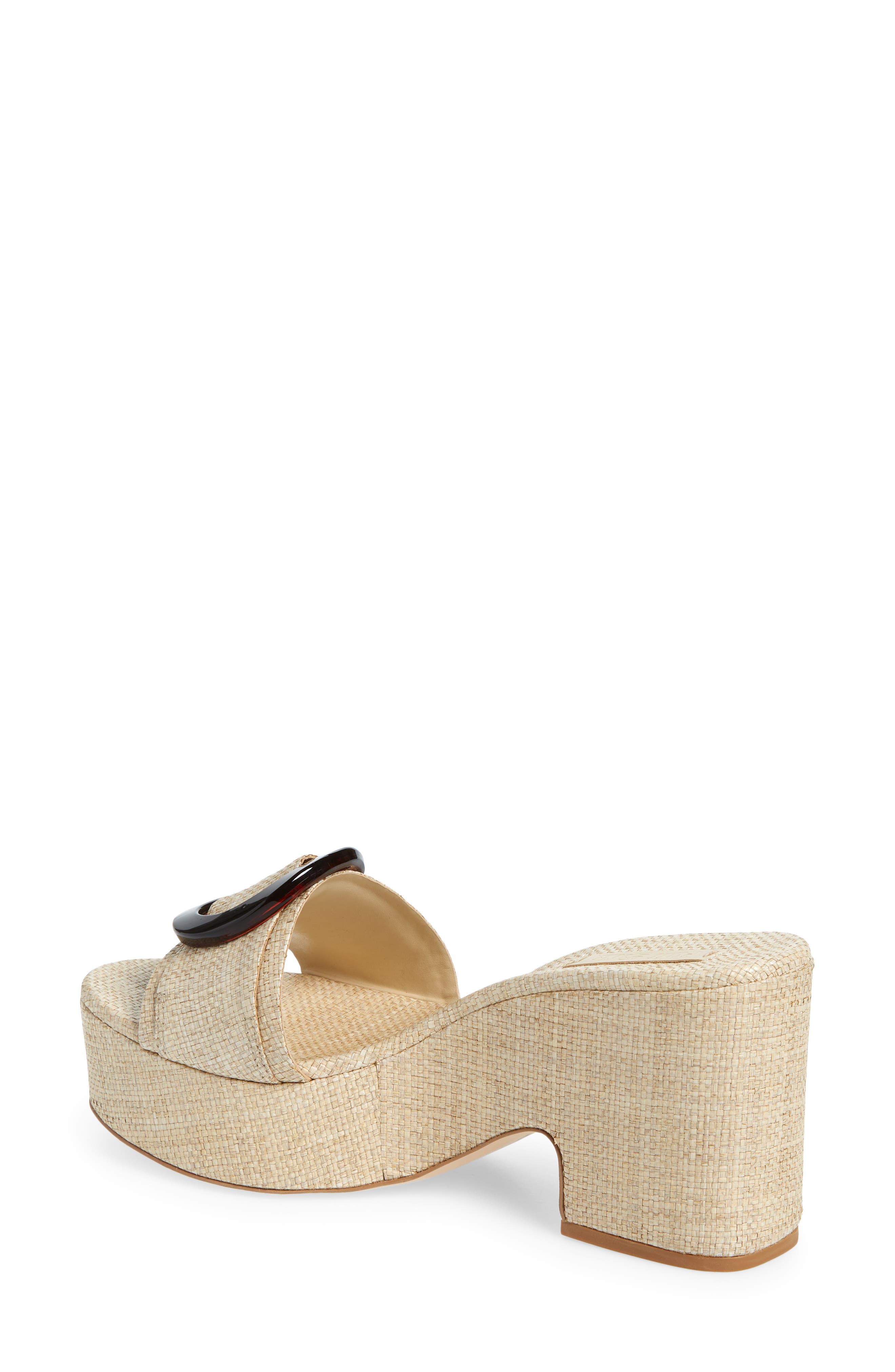 Cult Gaia Cleia Platform Sandal, Alternate, color, 