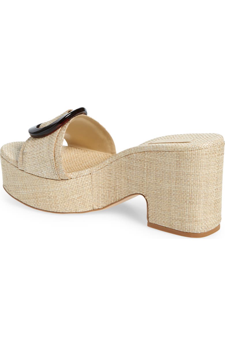 Cult Gaia Cleia Platform Sandal, Alternate, color,