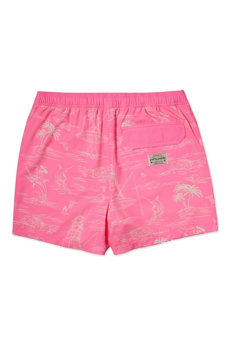 Extended Stay 5-Inch Starter Swim Trunks, Alternate, color, PINK
