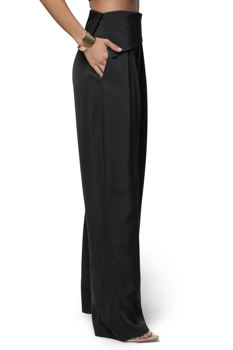 Executive High Waist Pants, Alternate, color, BLACK
