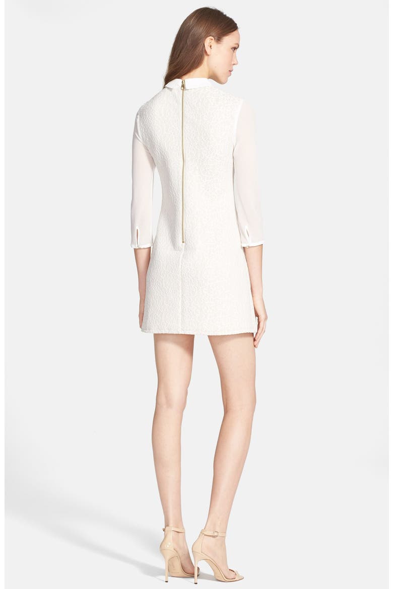 'Marsham' Lace Tunic, Alternate, color, CREAM