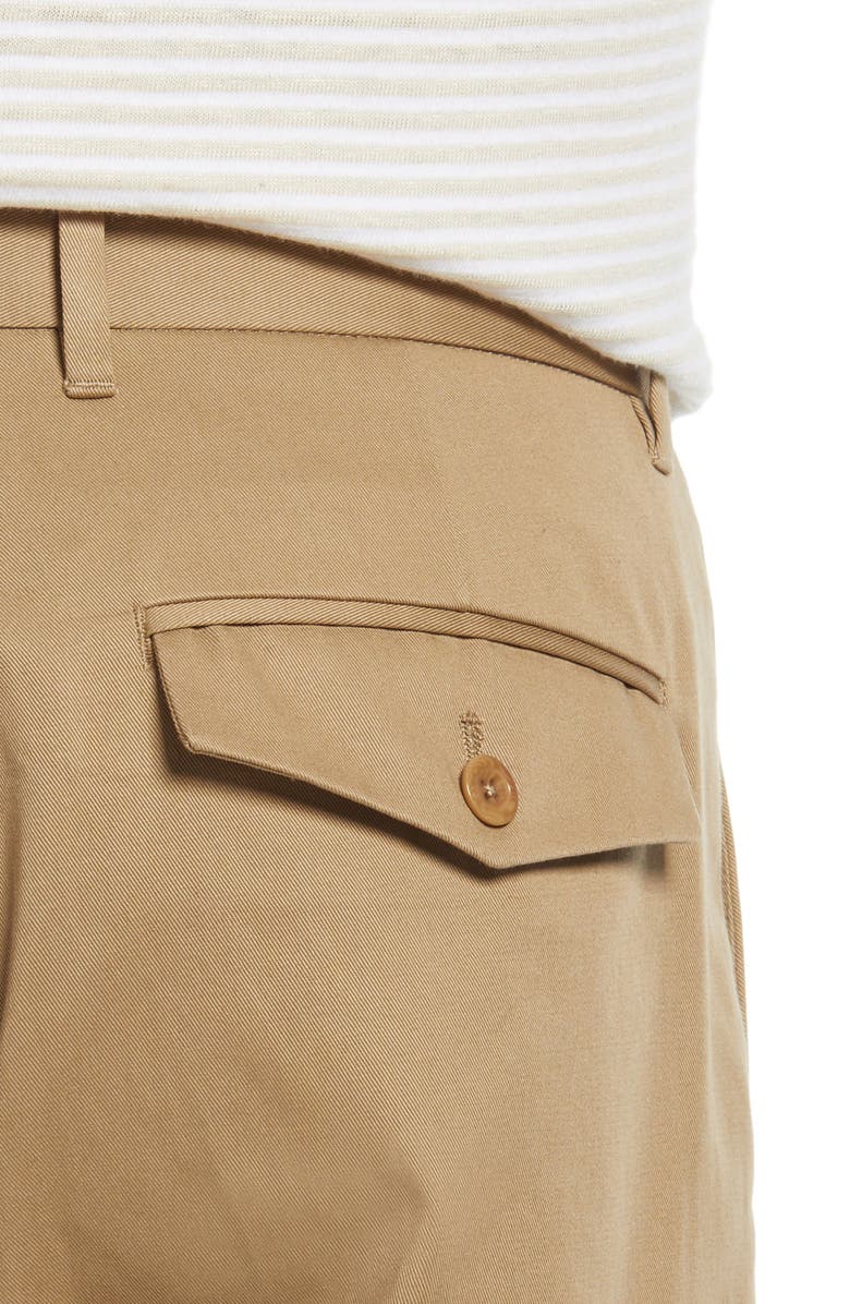 Norse Projects Andersen Flat Front Chinos, Alternate, color, Utility Khaki