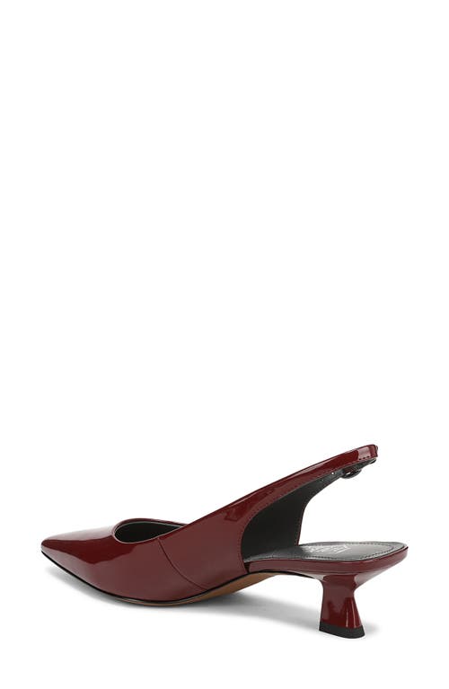 Franco Sarto Jaden Pointed Toe Slingback Pump In Red