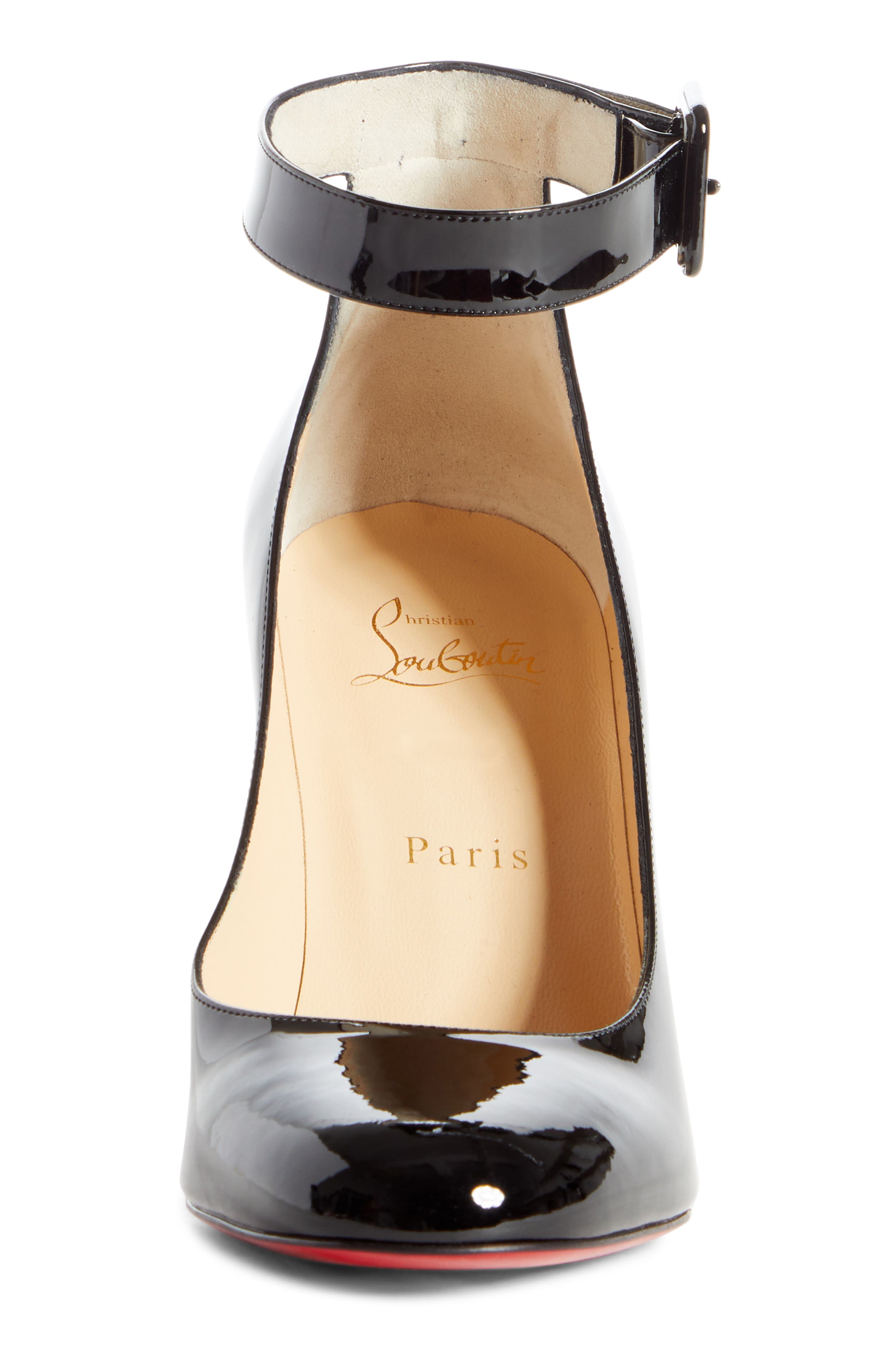 Christian Louboutin Soval Ankle Strap Pump, Alternate, color, 