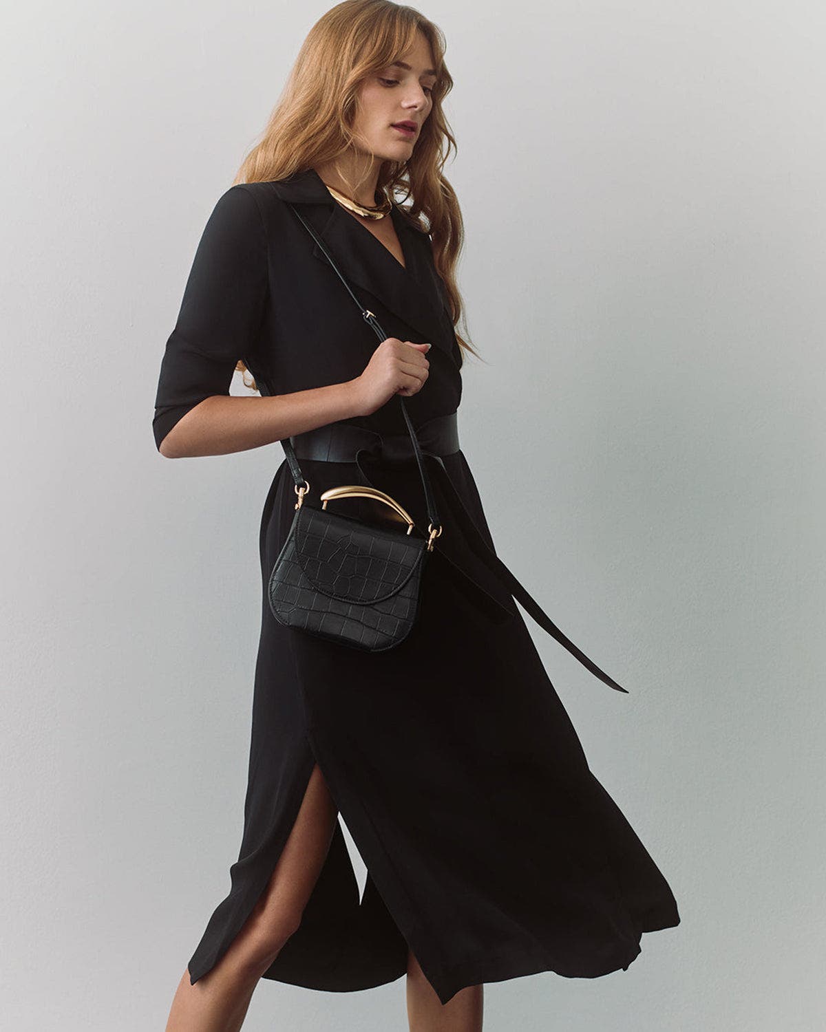 Cuyana Nova Bag, Alternate, color, Black