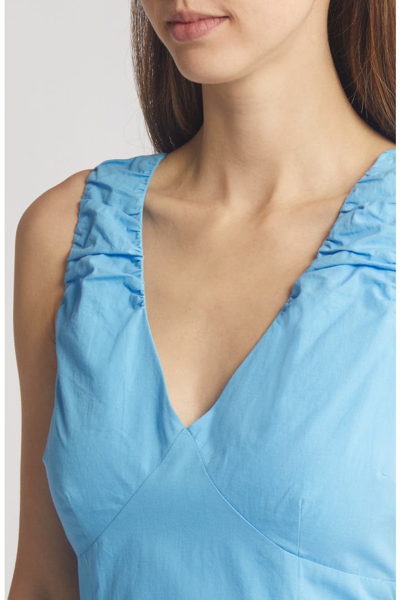 Rio Tiered Sleeveless Dress, Alternate, color, HORIZON BLUE