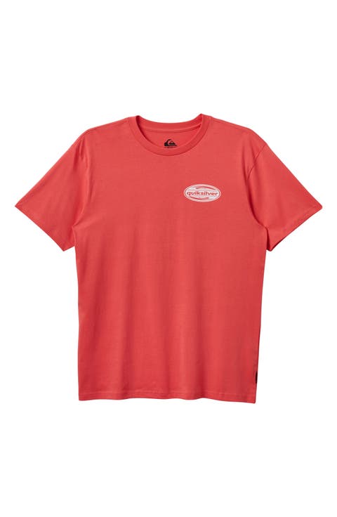 Boarding Cotton Graphic T-Shirt