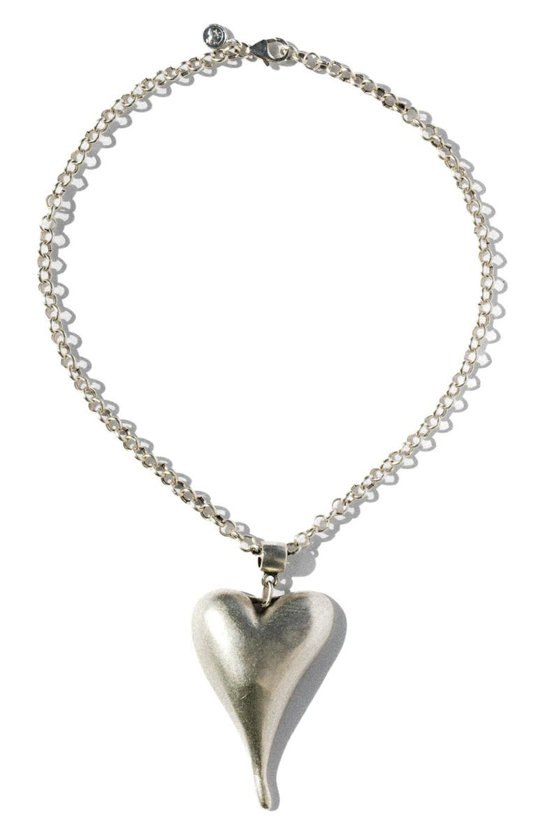 Child of Wild Heart Burst Turkish Necklace, Alternate, color, Silver