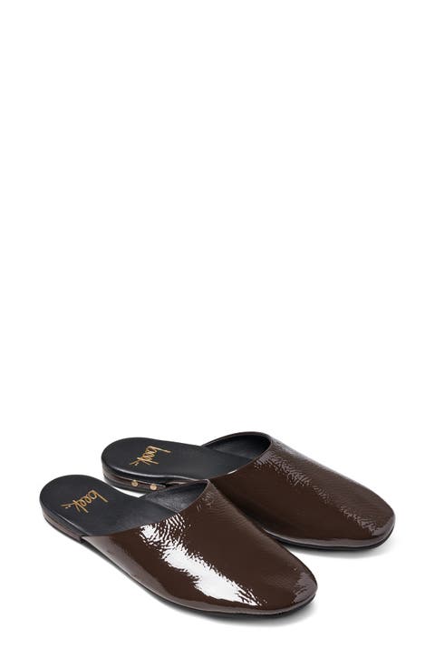 Blackbird Flat Leather Mule