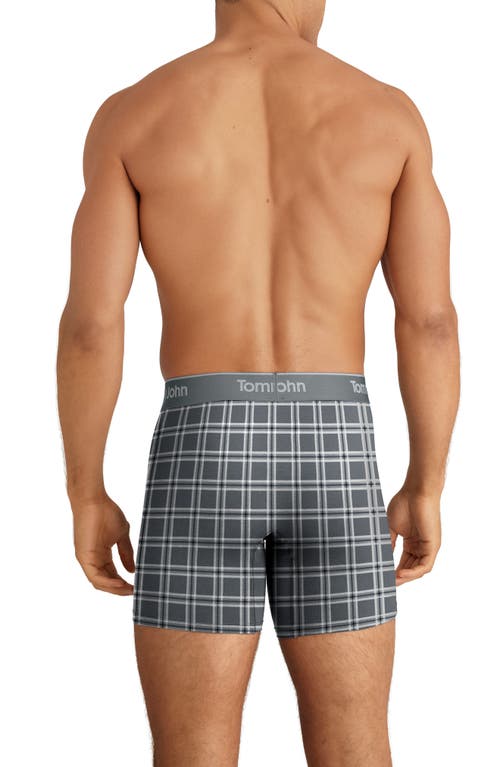 Tommy John 3-pack Second Skin 6-inch Stretch Modal Boxer Briefs In Multi