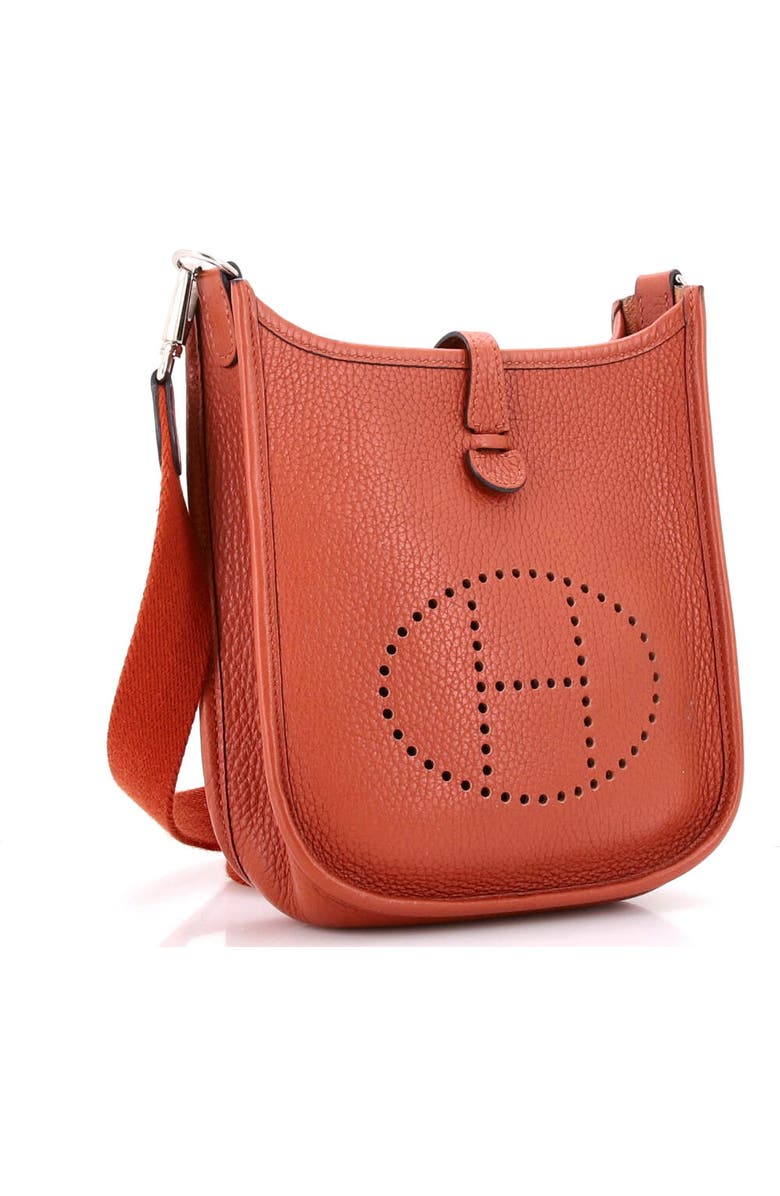 Pre-Owned Hermes Evelyne Bag Gen III Clemence TPM, Alternate, color, Cuivre