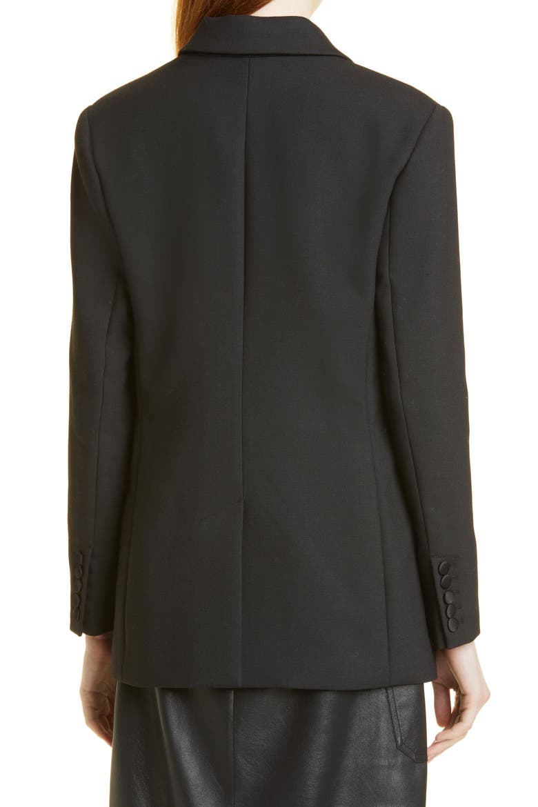 Blayce Tuxedo Jacket, Alternate, color, BLACK