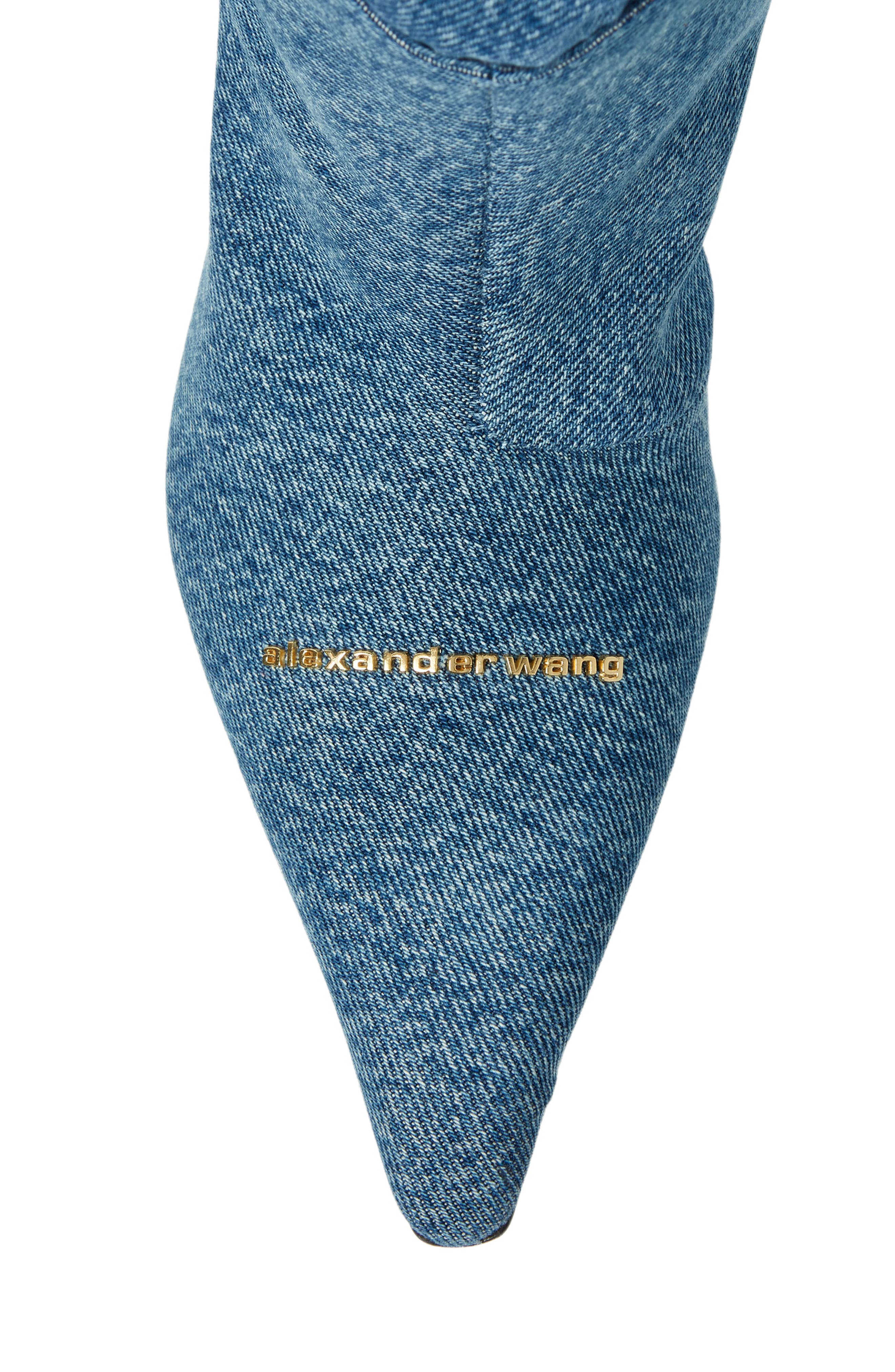 Alexander Wang Viola Slouch Over the Knee Boot, Alternate, color, 