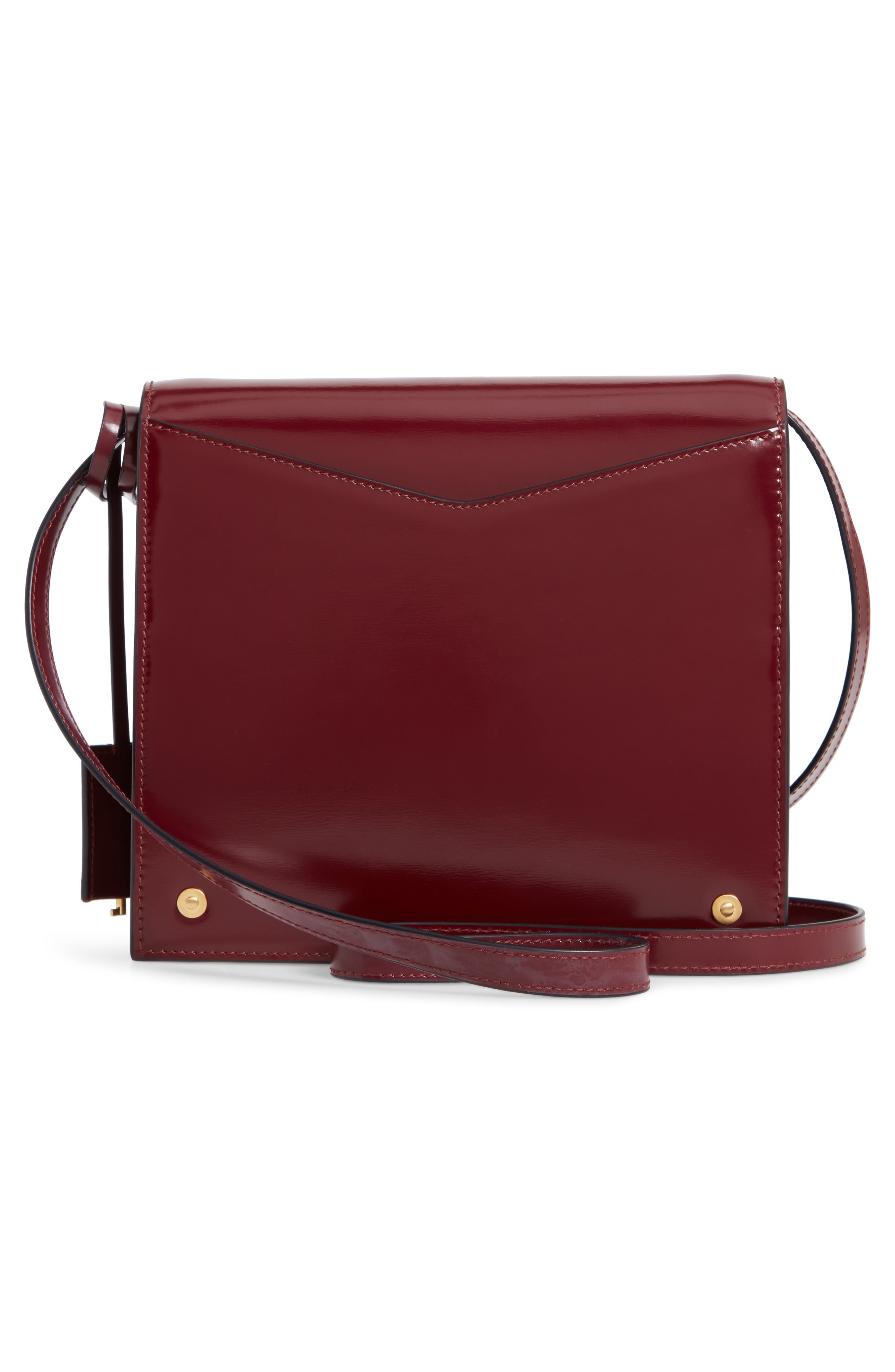 Thom Browne Mini Mrs. Thom Leather Crossbody Bag, Alternate, color, 